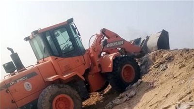 جهاز 6 أكتوبر ينفذ حملة موسعة للقضاء على بؤر الفرز بالمنطقة الصناعية