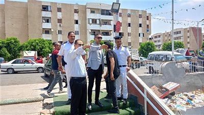 الشروق تشن حملات مكبرة لإزالة الإشغالات وفتح الممرات للجمهور