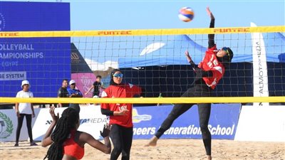 منتخب الطائرة الشاطئية سيدات يصعد لنصف نهائي بطولة أفريقيا بعد عبور موزمبيق