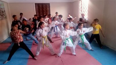 تواصل تدريبات نشاط الكاراتيه بمركز شباب عبد القادر بالاسكندرية