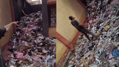 مناشدة عاجلة لمحافظ الجيزة.. إزالة تراكمات القمامة من داخل مدرسة النهضة الإعدادية بمنطقة عزيز عزت بإمبابة