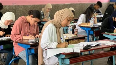 انتظام سير أعمال امتحانات الثانوية العامة للدور الثانى بالإسكندرية 