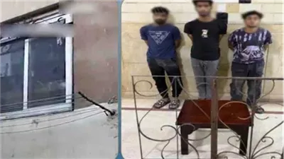 ضبط المتهمين  بالتعدي على سيدة وسرقة نافذة شقتها بالشرقية