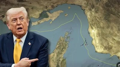 ترامب ينشر خريطة لمضيق هرمز ويعلق 