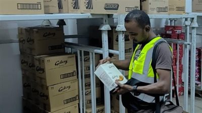 حملات الهيئة التفتيشية على الأغذية المتداولة بالسوق المحلي 