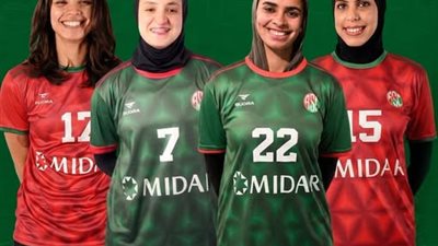 مشاركة رائعة من نجمات سبورتنج في منتخبات الكرة الطائرة