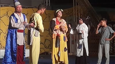 فارس وأمير الحواديت ضمن مسرح الطفل بمسرح فوزي فوزي الصيفي (صور)