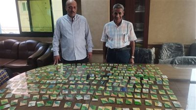 ضبط 270 بطاقة و2.1 طن دقيق مدعم قبل تسريبها للسوق السوداءبالغربية