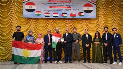 جامعة الفيوم تحتفل بختام الملتقى 31 للتبادل الطلابي للجامعات العربية 