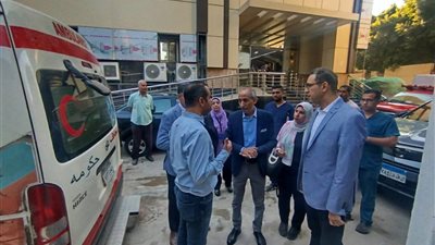 زيارة ميدانية مفاجئة لمستشفى أطفال مصر لمتابعة جودة وانتظام الخدمات الصحية 