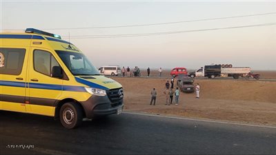 هروب السائق.. تفاصيل حادث تصادم طريق الدواويس بالإسماعيلية 