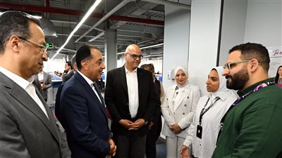 مدبولى: حريصون على دعم قطاع التعهيد وتعزيزه لتوفير فرص عمل للشباب.. صور