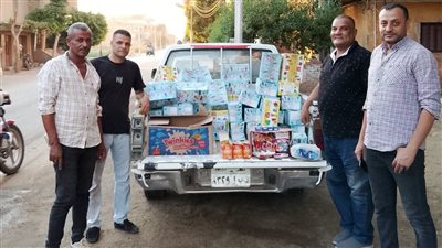 ضبط 4350 قطعة سلع غذائية منتهية الصلاحية بالفيوم 