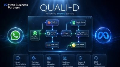  QUALI-D تعلن شراكتها مع ميتا لأتمتة واتساب في الشرق الأوسط