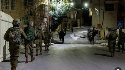 قوات الاحتلال تقتحم المنطقة الشرقية لنابلس