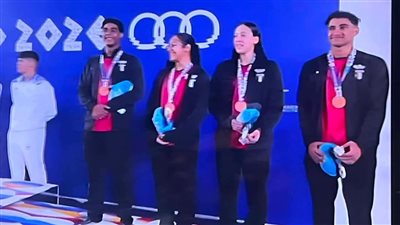 منتخب مصر يحصد برونزية التتابع 400 متر مونو المختلط  بألعاب البحر المتوسط 