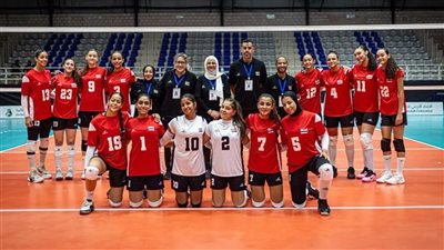 ناشئات مصر يهزمن المغرب في البطولة العربية للكرة الطائرة 