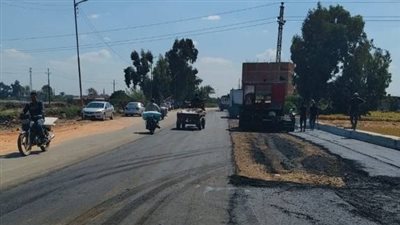 الانتهاء من تطوير ورفع كفاءة طريق الإبراهيمية الدائري بتكلفة 30 مليون جنيه