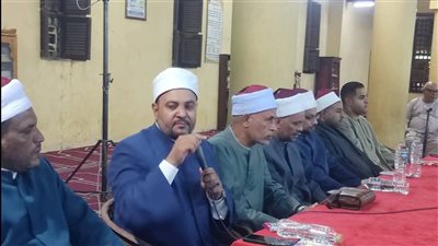 أوقاف قنا تواصل الإحتفال بالمولد النبوي الشريف في المساجد 