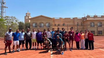 صيد أكتوبر يفوز على الزمالك في الدوري الممتاز للتنس تحت 16 سنة
