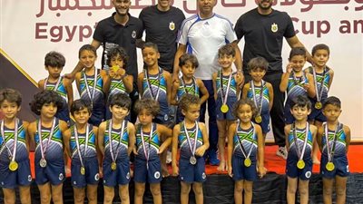 صيد اكتوبر يحصد ميداليات متنوعة بكأس مصر للجمباز الفنى 