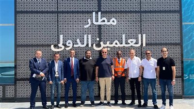 النشار يتابع على مدار اليوم جاهزية مطار العلمين الدولي وتكامل منظومة التشغيل