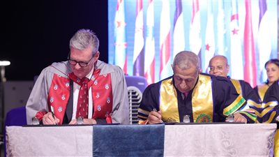الأكاديمية العربية» توقع اتفاقية «الدرجة المزدوجة» مع جامعة «لانكشاير» البريطانية