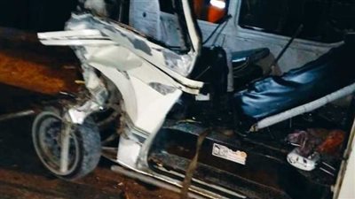 إصابة 3 أشخاص في حادث تصادم بالفيوم 