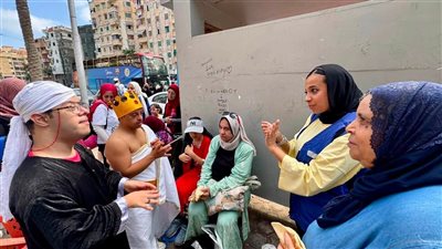 «صحة الإسكندرية» تواصل مشاركتها في احتفالية «أنا إنسان»
