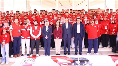 وزيرة التضامن تشهد ختام فعاليات معسكر الهلال الأحمر المصري «Red Ready»