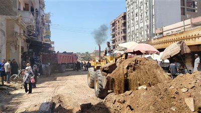 من سوق عشوائي إلى محور حضاري..  رؤية هندسية لإعادة تطوير شارع أبو بكر الصديق ببلبيس