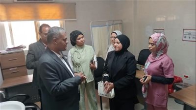  لجنة من الصحة لمتابعة الخدمات الصحية بوحدات الرعاية الأساسية بقنا 