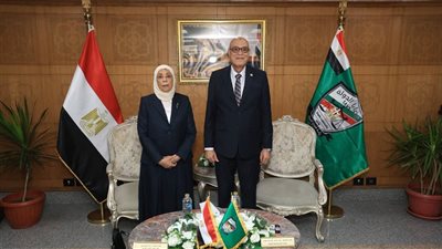 رئيس قضايا الدولة يستقبل رئيس النيابة الإدارية للتهنئة بتوليه رئاسة الهيئة