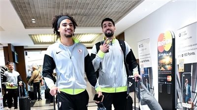 حافلة الزمالك تصل إستاد القاهره للقاء السويس بتروجيت 