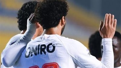 حسام أشرف يمنح الزمالك الأفضلية أمام السويس بتروجت بهدف قبل نهاية الشوط الأول