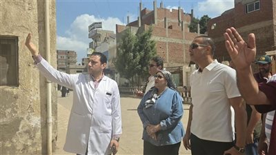 نائب محافظ الغربية يتفقد مستشفى بسيون المركزي بحضور وكيلة وزارة الصحة