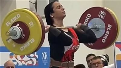 في مشهد صادم.. سقوط وإغماء لاعبة منتخب مصر لرفع الأثقال وتكشف ما حدث