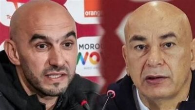 الركراكي مستشهدًا بحسام حسن: المدرب الوطني ليس أقل من الأجنبي