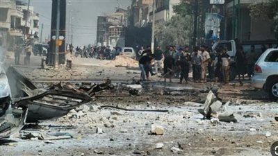 ارتفاع حصيلة ضحايا انفجار مدينة بنش بسوريا إلى 5 أشخاص 