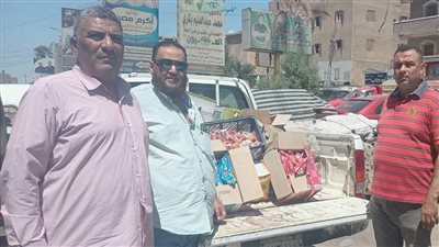 ضبط 400 عبوة سلع غذائية منتهية الصلاحية بالفيوم 