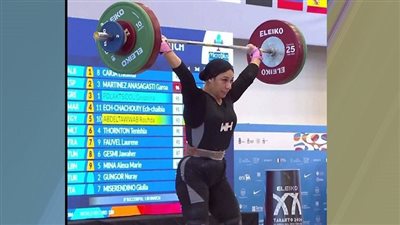 روفيدا فتحي تحصد ميداليتين في رفع الأثقال بدورة البحر المتوسط 2026