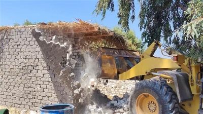  إزالة 28 حالة تعدٍ على أملاك الدولة بمحافظة البحيرة 
