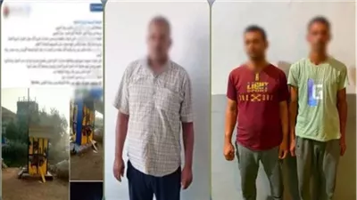 ضبط المتهمين بالتعدي على مالك كشك بالمنوفية