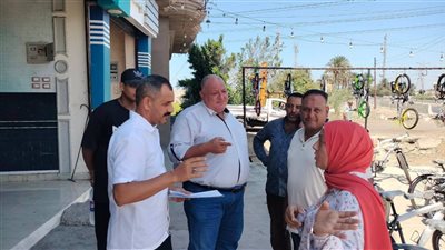 حملة بكفر سعد لمراجعة التراخيص ورفع الإشغالات بالطريق السريع