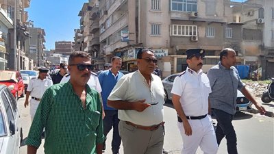 رئيس محلية دمياط يتحرك لضبط الشوارع ورفع الإشغالات والتعديات