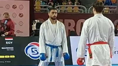 طارق محمود يضيف ذهبية جديدة لمصر في الكاراتيه بالبحر المتوسط