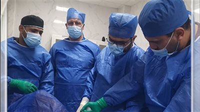 إجراء 16 حالة مناظير وتفتيت حصوات في يوم واحد بمستشفى كفر صقر