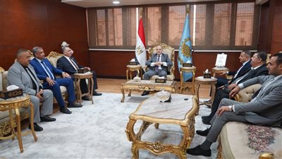 محافظ الغربية يستقبل نقيب المحامين ويبحث توسيع أطر التعاون 
