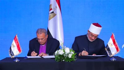 توقيع بروتوكول تعاون بين الهيئة الإنجيلية ودار الإفتاء لتعزيز العيش المشترك