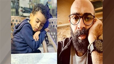 المؤلف سيد بشير يودع طفله الراحل برسالة تمزق القلوب  